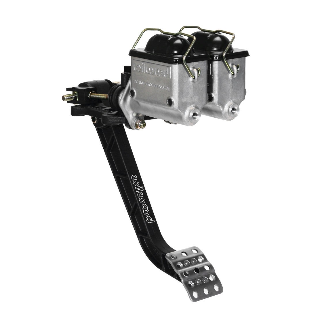 Wilwood Reverse Mount Brake Pedal Assembly w/ Adjustable Pedal Pad - Dual Master Cylinders (sold separately)