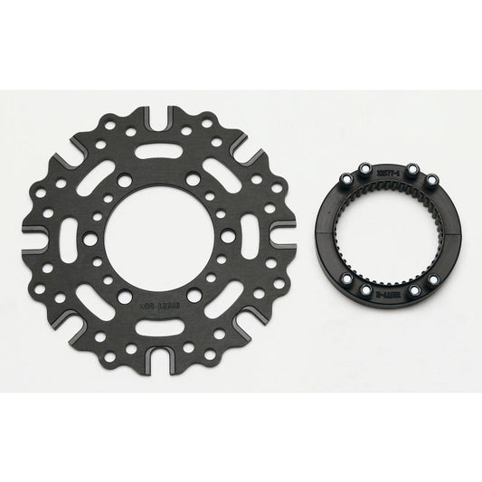Wilwood Splined Hub Kit Sprint Axle Clamp - 8 x 7.0" Bolt Circle - 3.37" x 2.28" Rotor Mount