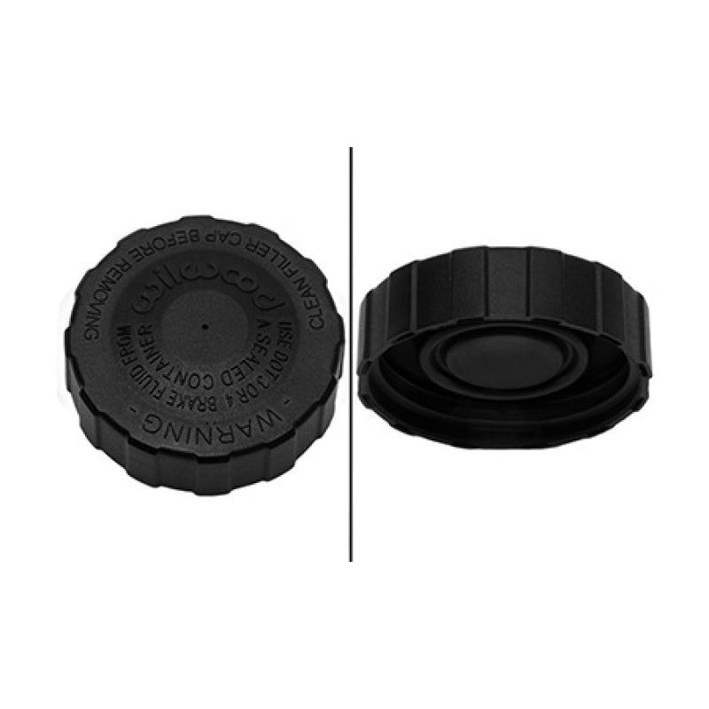 Wilwood Vented Master Cylinder Cap - Nylon - Black - Wilwood Master Cylinders