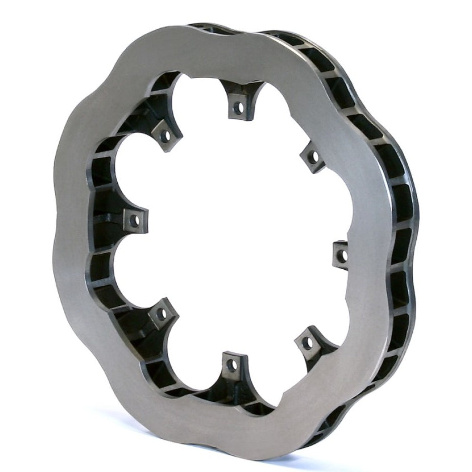 Wilwood Ultralite 32 Vane Scalloped Rotor - 11.75" Diameter - 1.25" Width - 8 x 7.00" Bolt Circle - .325" Hole Type - 8.34" Far Side I.D. - 6.38" Lug I.D. - 5.8 lbs.