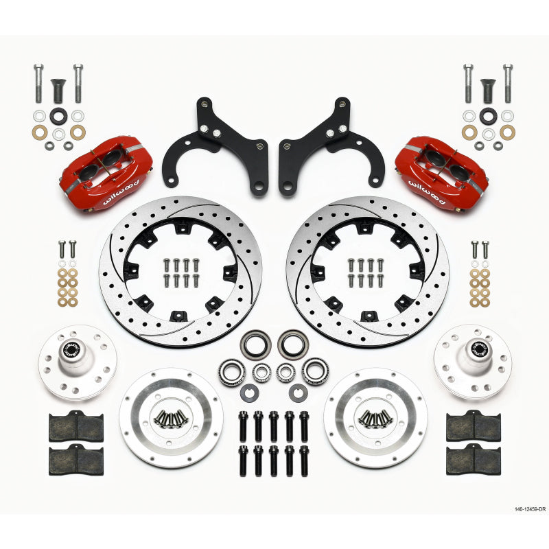 Wilwood Front Disc Brake Kit 63- 64 Vette 12.19in