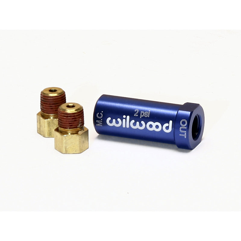 Wilwood 2lb Residual w/Fittings