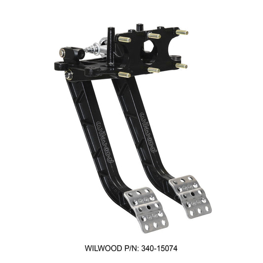 Wilwood Reverse Swing Mount Tru-Bar Brake and Clutch Pedal - 6.25:1