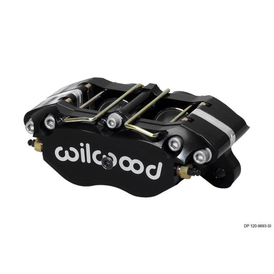 Wilwood DynaPro Lug Mount Forged Billet Caliper - 1.75" Pistons - .810" Rotor - Side Inlet