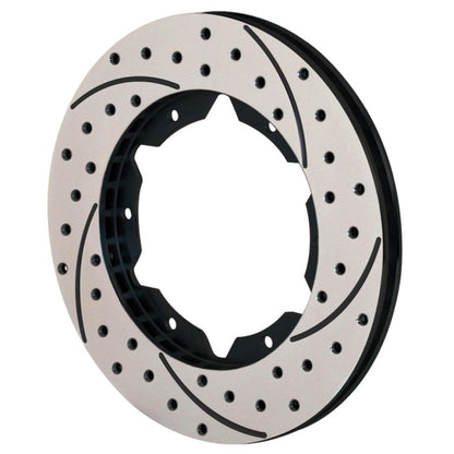 Wilwood SRP Drilled Performance Rotor - LH - 10.75" Diameter - .810" Width - 6 x 6.25" Bolt Circle