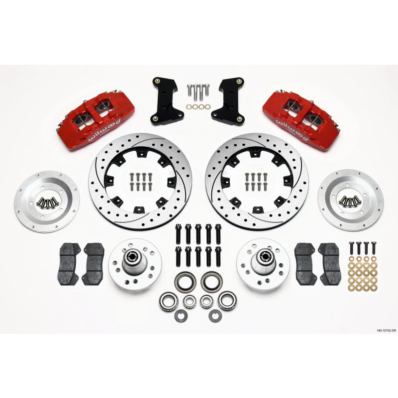 Wilwood Front Disc Brake Kit 74- 78 Mustang 12.19 Drilled