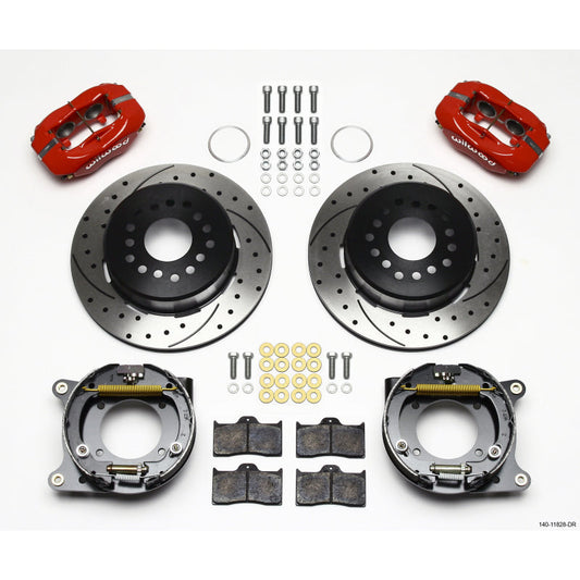 Wilwood Forged Dynalite Rear Parking Brake Kit - 57-62 Corvette