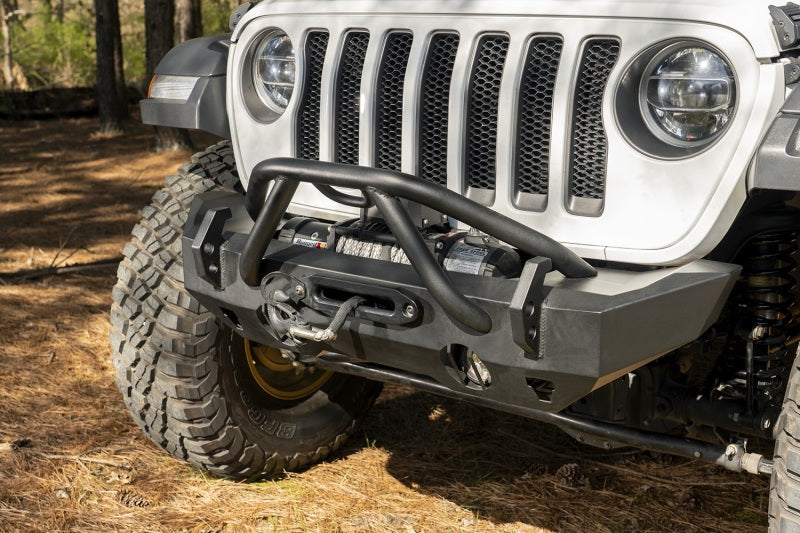 Rugged Ridge 11540.32 HD Front Bumper for 2018-2024 Jeep Wrangler JL (4WD)