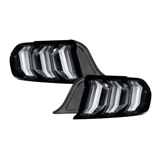 Form Lighting 2015-2023 Ford Mustang LED Tail Lights Clear (Pair)