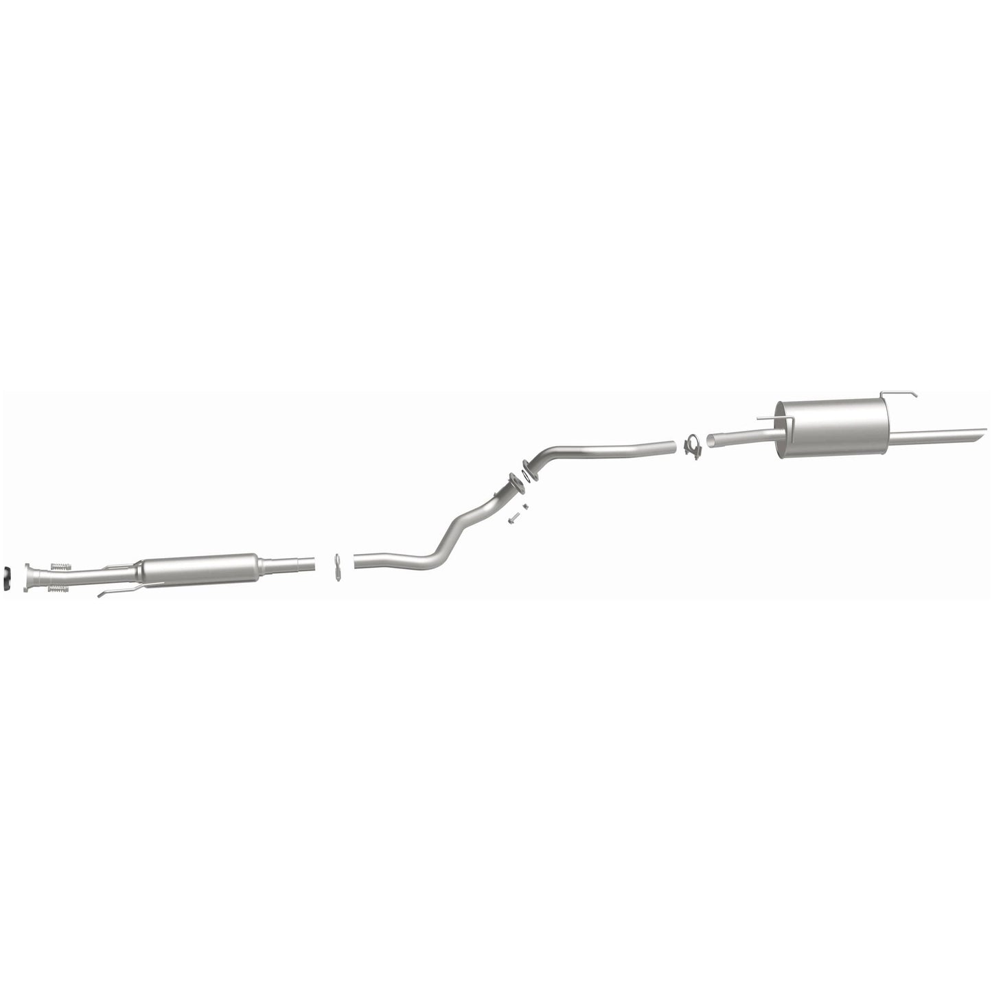 BRExhaust 2012-2017 Nissan Versa 1.6L Direct-Fit Replacement Exhaust System