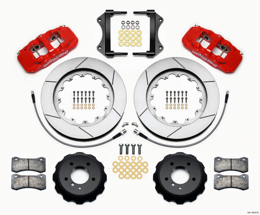 Wilwood AERO6 Front Hat Kit | BMW E90 Series (07-11) (140-13919-R)