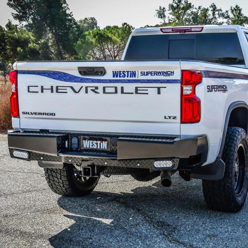 Westin Automotive 58-341185 HDX Bandit Rear Bumper For 19-25 Silverado/Sierra
