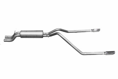 Gibson 2.5in Dual Split Cat-Back Exhaust | Chevrolet Silverado 2500 HD (01-05) (65550)