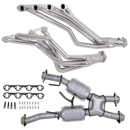 BBK 1-5/8 Long Tube Headers w/HF Catted X-Pipe | Ford Mustang 79-93 (15313)