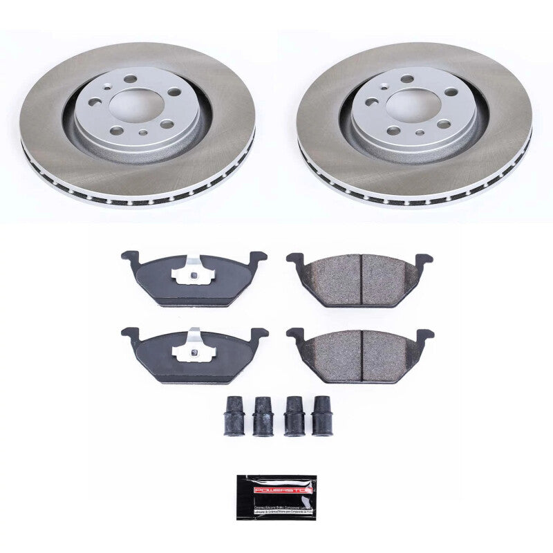 PowerStop Rotor Kit | 1998–1999 Volkswagen Jetta (SC5401)