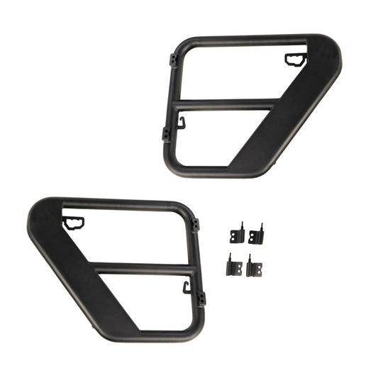 Rugged Ridge 11509.32 Fortis Tube Doors for 07-18 Jeep Wrangler JK 4-Dr