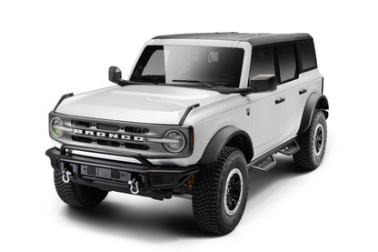 N-Fab 21-22 Ford Bronco 4 Door SRW RS Nerf Step - Full Length - 2in - Tex. Black