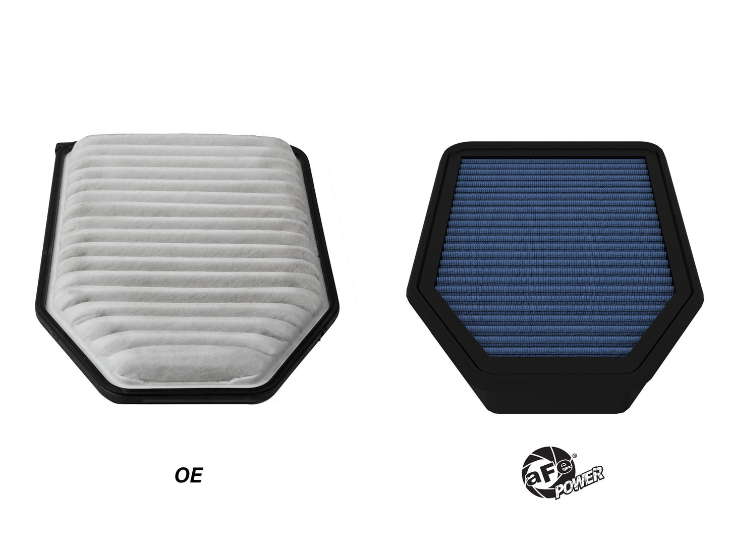 aFe Perf OE Replacement Air Filter | Jeep Wrangler JK (07-12) V6 3.8L/3.6L (30-10155)