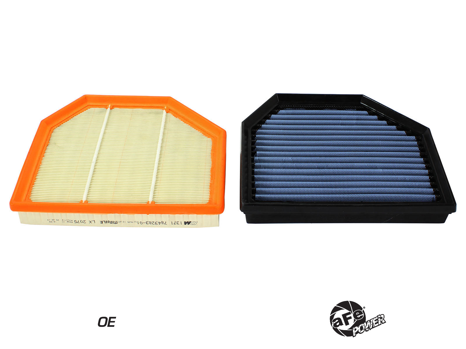 aFe Magnum FLOW Pro 5R OE Air Filter | BMW M3/M4 (F80/F82), M5/M6 (F10/F12) 3.0L/4.4L (30-10238)