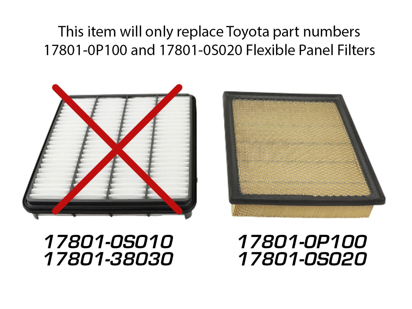 aFe Magnum FLOW OE Replacement Air Filter w/ Pro 5R Media | Toyota Tundra V8 5.7L (14) (30-10247)