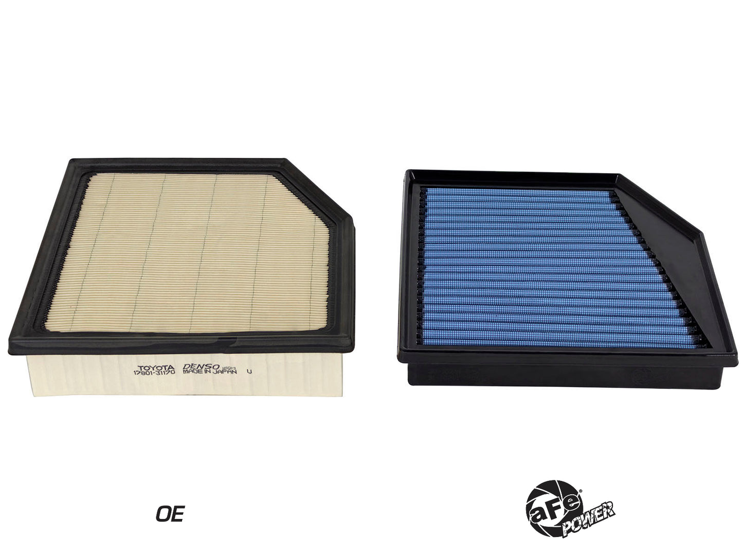 aFe Magnum FLOW OE Replacement Air Filter w/ Pro 5R Media | Lexus IS 250/350 (14-15) (30-10261)