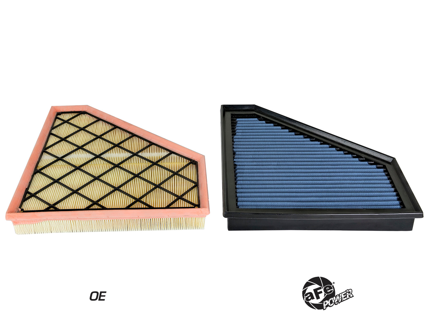 aFe Magnum FLOW Pro 5R OE Replacement Air Filter | Cadillac ATS V6-3.6L (13-17) (30-10264)