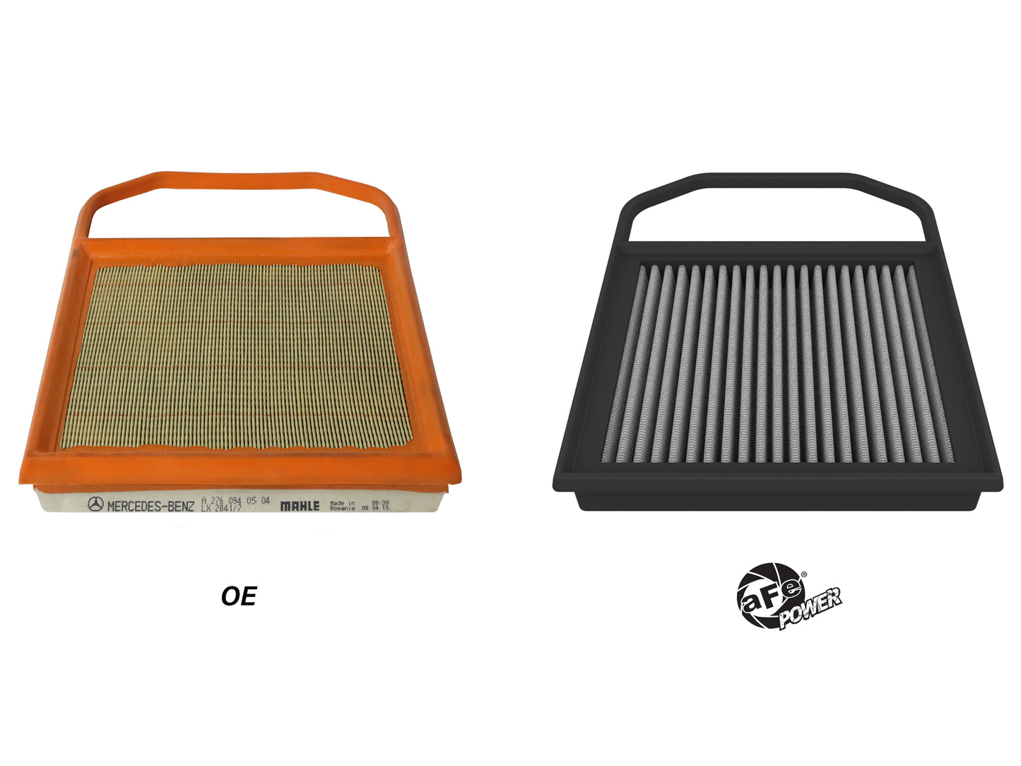 aFe 17-23 MB GLC43 AMG V6 3.0L Pro DRY S Air Filter (30-10417DM)