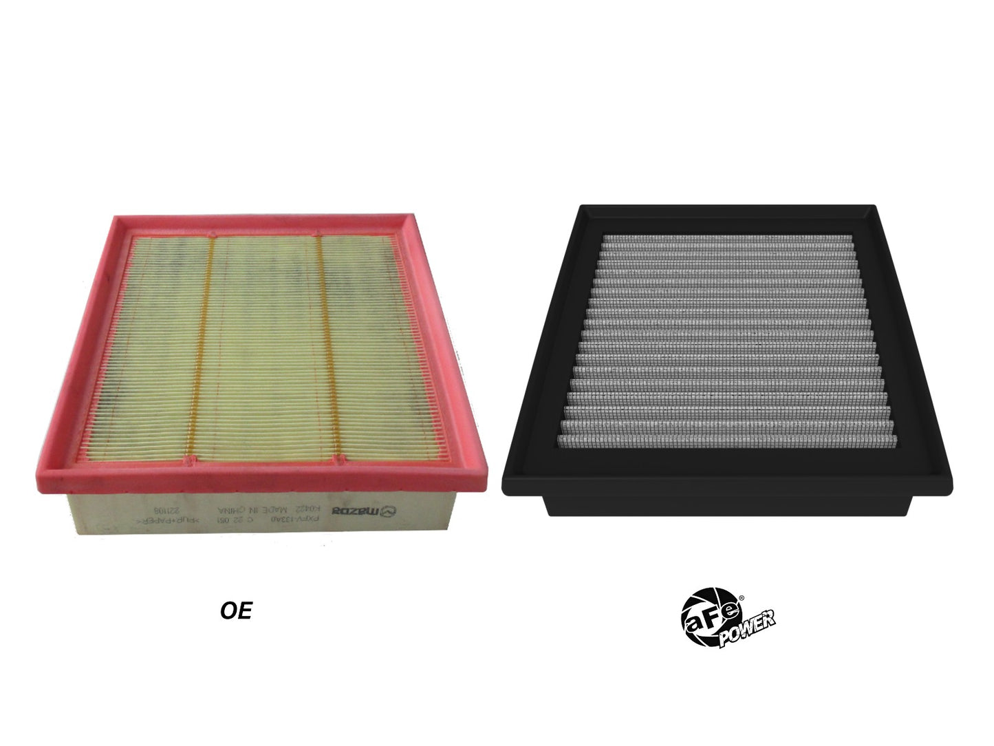 aFe 24+ Pro Dry S Air Filter | Mazda CX-90 23-26 (30-10430D)