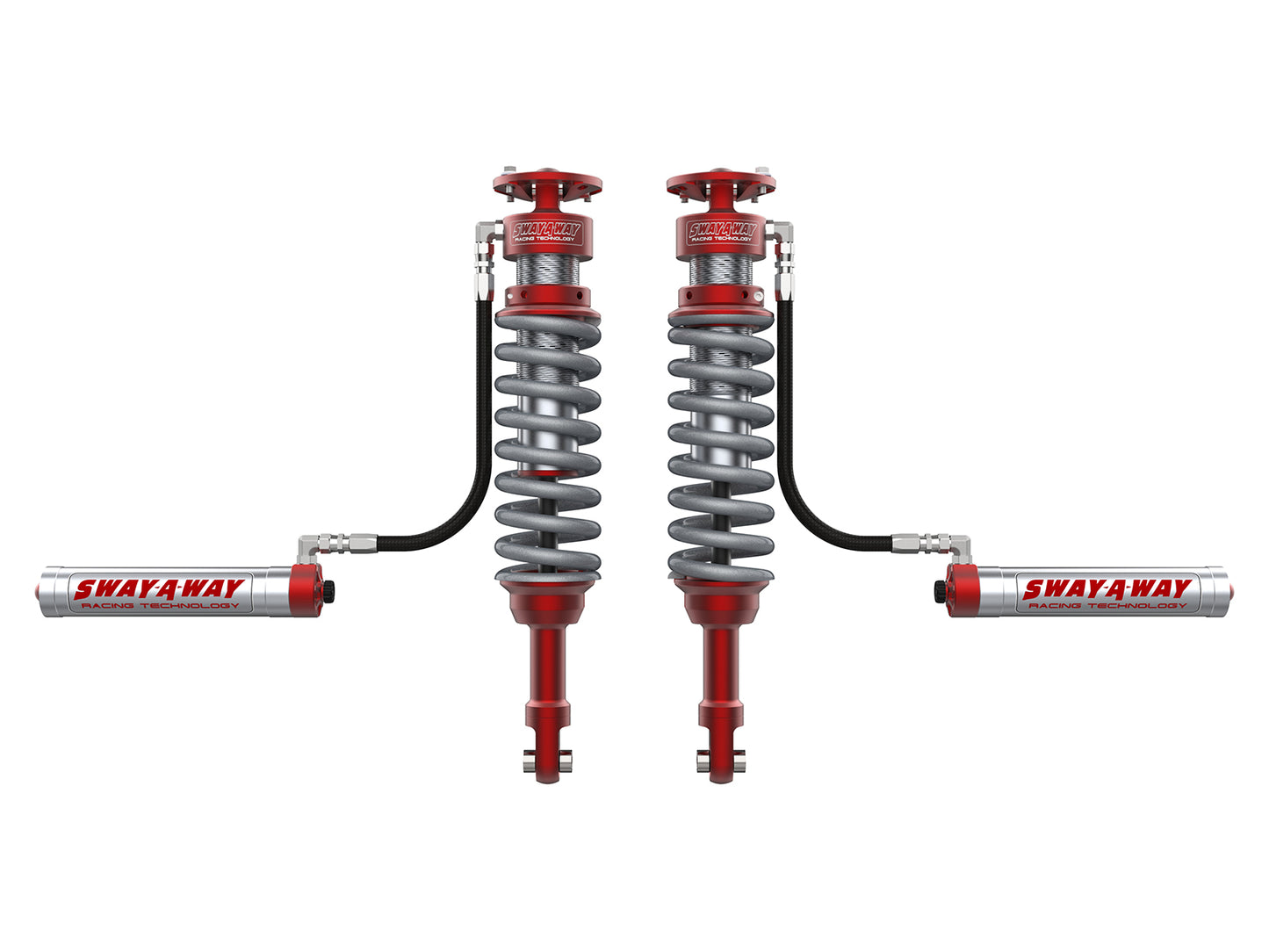 aFe Sway-A-Way 3.0 Coilover Kit | Ford F-150 Raptor (17-19) 3.0" Remote Reservoirs (301-5000-02-CA)