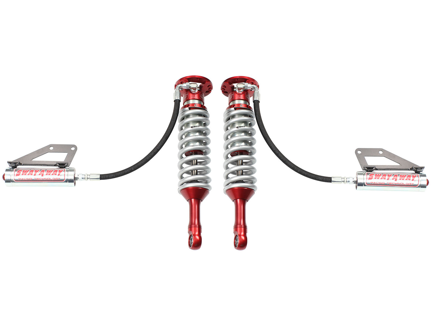 aFe Sway-A-Way 2.5in F&R Coilover Kit w/ Remote Reservoirs | Ford F-150 09-13 (301-5600-06)