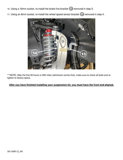 aFe Sway-A-Way 2.5in Front Coilover Kit | Ford Ranger (19-21) (301-5600-12)
