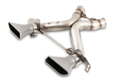 AWE Tuning Performance Exhaust for McLaren MP4-12C - Machined Tips (3010-32014)