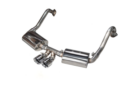 AWE Tuning Performance Exhaust System for Porsche 981 - With Chrome Silver Tips (3010-32020)