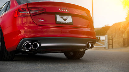 AWE Tuning Touring Edition Exhaust for Audi B8 S4 3.0T - Chrome Silver Tips (102mm) (3010-42016)