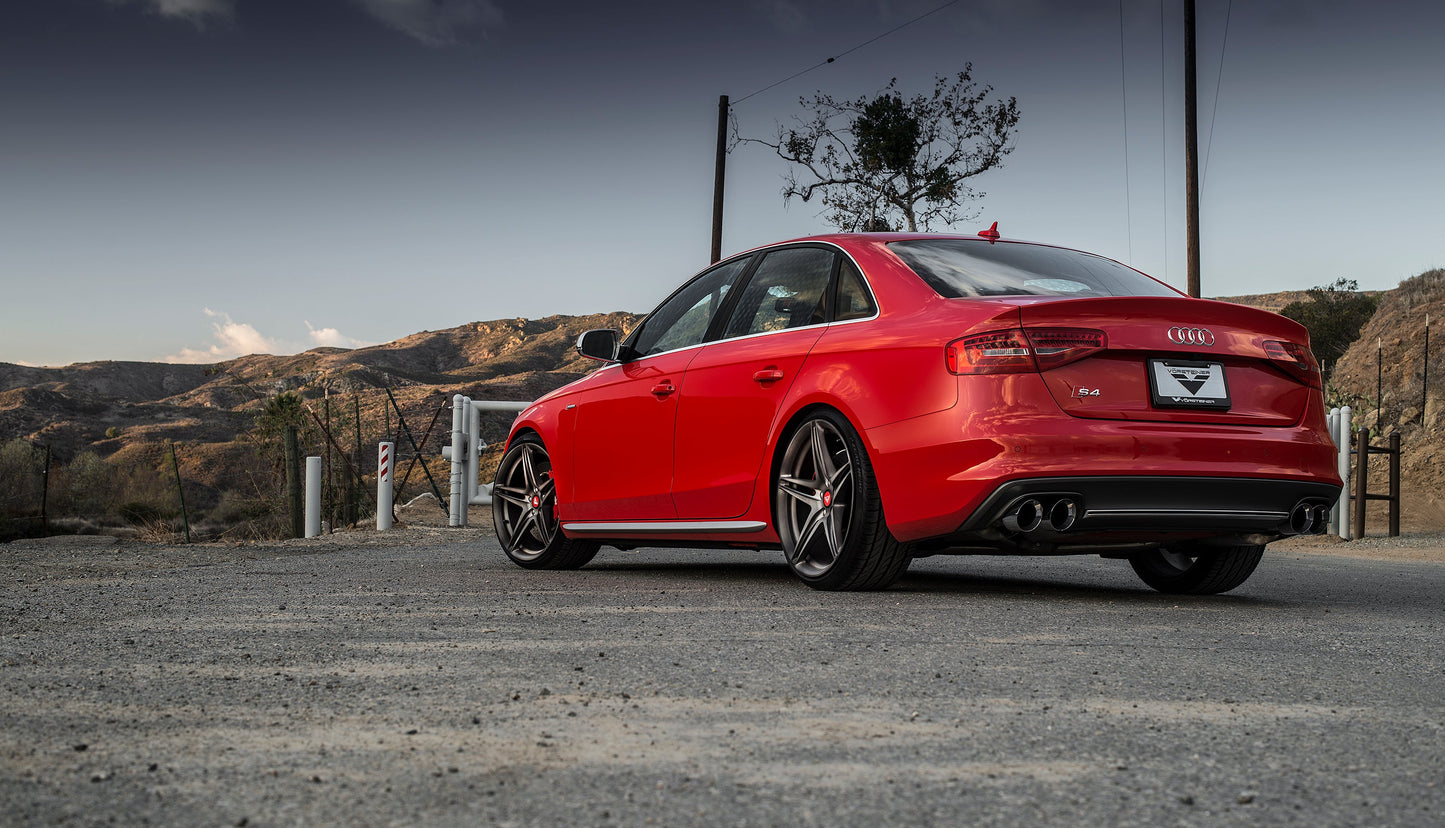 AWE Tuning Touring Edition Exhaust for Audi B8 S4 3.0T - Chrome Silver Tips (102mm) (3010-42016)