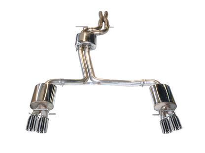AWE Tuning Touring Edition Exhaust for Audi S5 3.0T - Chrome Silver Tips (102mm) (3010-42030)