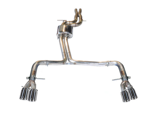 AWE Tuning Track Edition Exhaust for Audi S5 3.0T - Chrome Silver Tips (90mm) (3010-42046)