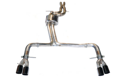 AWE Tuning Track Edition Exhaust for Audi S5 3.0T - Diamond Black Tips (102mm) (3010-43046)