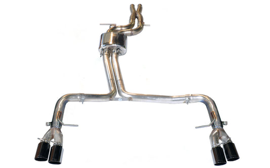 AWE Tuning Track Edition Exhaust for Audi S5 3.0T - Diamond Black Tips (102mm) (3010-43046)
