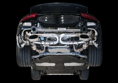 AWE Tuning Performance Exhaust for 991 Carrera - Use Stock Tips (3015-11020)