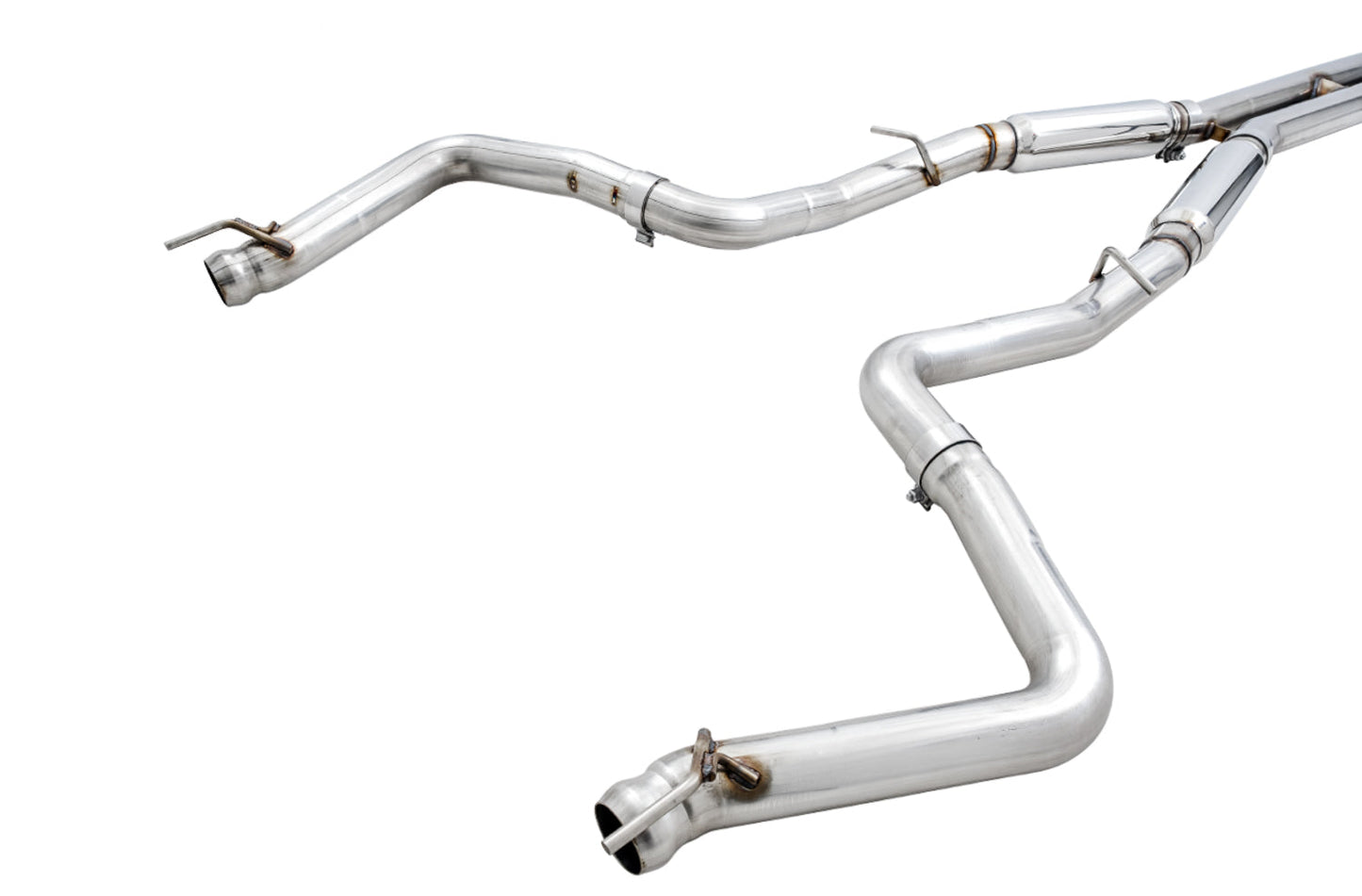 AWE Tuning Track Edition Exhaust for 15+ Challenger 6.4 / 6.2 SC - Stock Tips (3015-11050)
