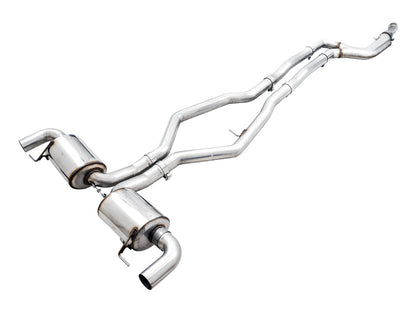 AWE Tuning Non-Resonated Touring Edition Exhaust for G2X M340i / M440i - OE Tips (3015-11058)