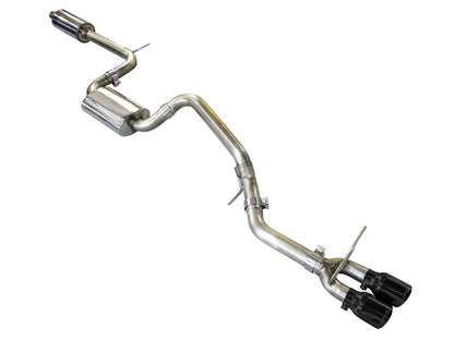AWE Tuning Touring Edition Exhaust for VW MK7 Golf SportWagen - Diamond Black Tips (90mm) (3015-23040)