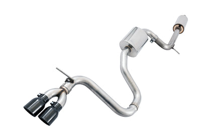 AWE Tuning Touring Edition Exhaust for VW MK7 Golf 1.8T - Diamond Black Tips (90mm) (3015-23044)