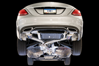 AWE Tuning Touring Edition Exhaust for Mercedes-Benz W205 C300 (3015-31014)