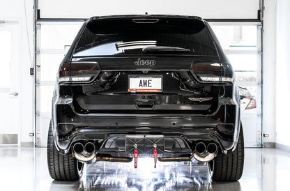 AWE Tuning Touring Edition Exhaust for Jeep Grand Cherokee SRT and Trackhawk - for use with stock tips (3015-31017)