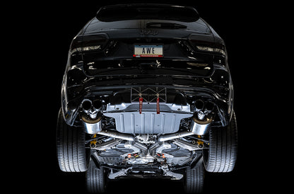 AWE Tuning Touring Edition Exhaust for Jeep Grand Cherokee SRT and Trackhawk - for use with stock tips (3015-31017)