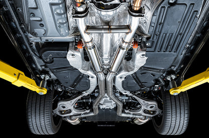 AWE Tuning Touring Edition Exhaust for Jeep Grand Cherokee SRT and Trackhawk - for use with stock tips (3015-31017)
