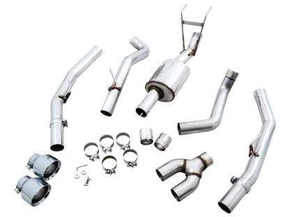 AWE 0FG Exhaust Suite for the 4th Gen RAM 1500 5.7L (with bumper cutouts)