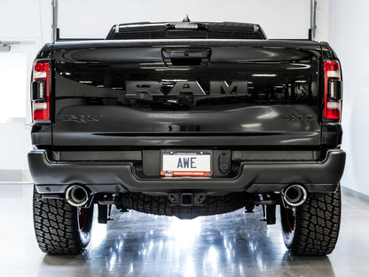 AWE Tuning 0FG Catback Exhaust for RAM TRX - Chrome Silver Tips (3015-32004)
